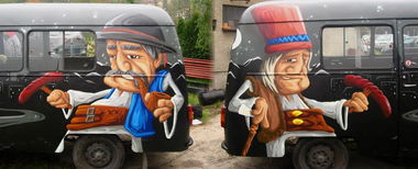 Graffiti Artwork - Photo by malik - graffunk, ospa, madkids (2013)