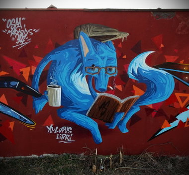 Graffiti Wall - Photo by malik - ospa, graffunk, ?ory (2014)
