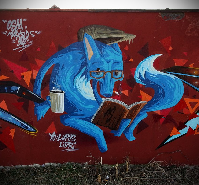 Graffiti Wall - Photo by malik - ospa, graffunk, ?ory (2014)