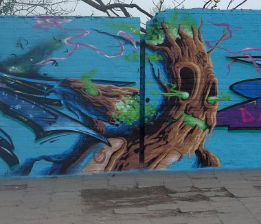 Graffiti Wall - Photo by malik - graffunk, ospa, madkids (2014)