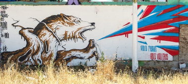Graffiti Wall - Photo by malik - madrid, ospa, madkids (2014)