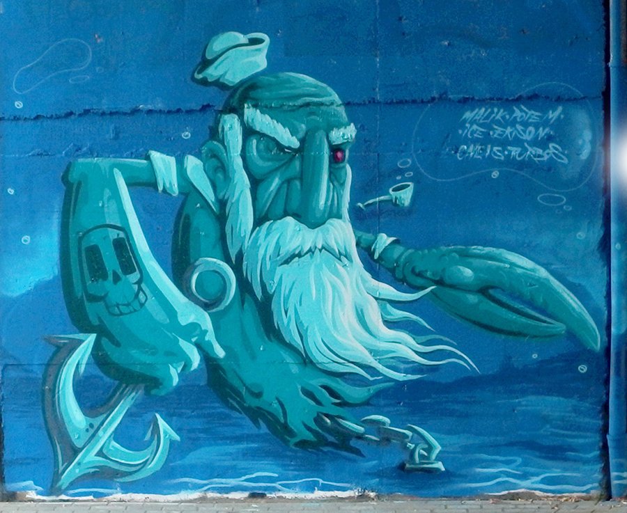 Graffiti Wall - Photo by malik - bielsko, graffunk, ospa (2014)