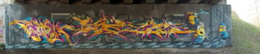 Graffiti Wall - Photo by malik - silesia, katowice, graffiti (2014)