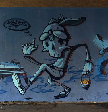 Graffiti Wall - Photo by malik - graffunk, malik, silesia (2015)