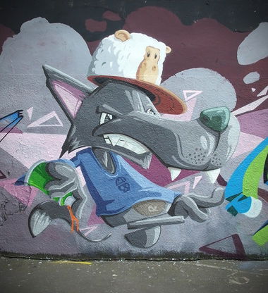Graffiti Wall - Photo by malik - madkids, malik, graffunk (2016)