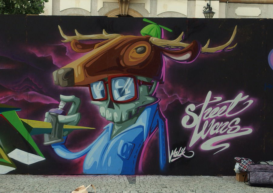 Graffiti Wall in Jelenia góra - Photo by malik - streetwars, malicki, graffunk (2015)