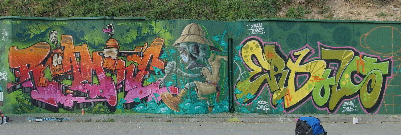 Graffiti Wall - Photo by malik - mos, meetingofstyles, malik (2015)