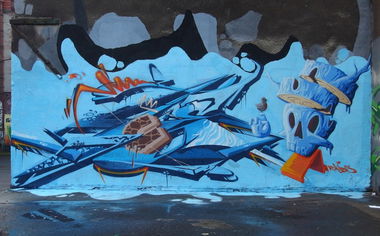 Graffiti Wall - Photo by malik - madkids, ice, malik (2015)