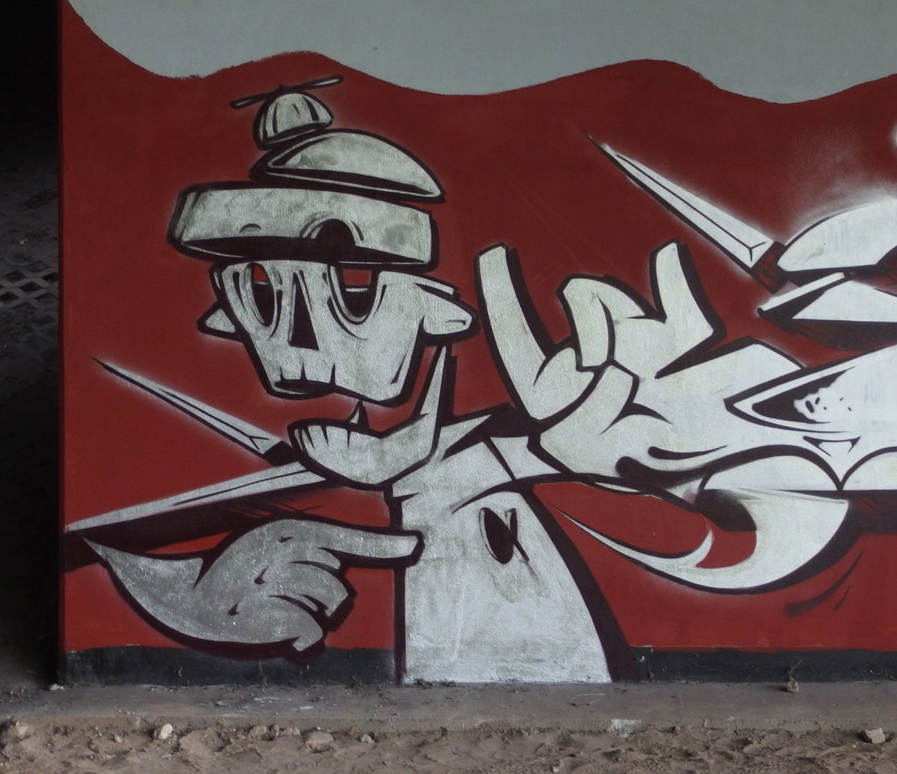 Graffiti Wall - Photo by malik - graffunk, madkids, ospa (2015)