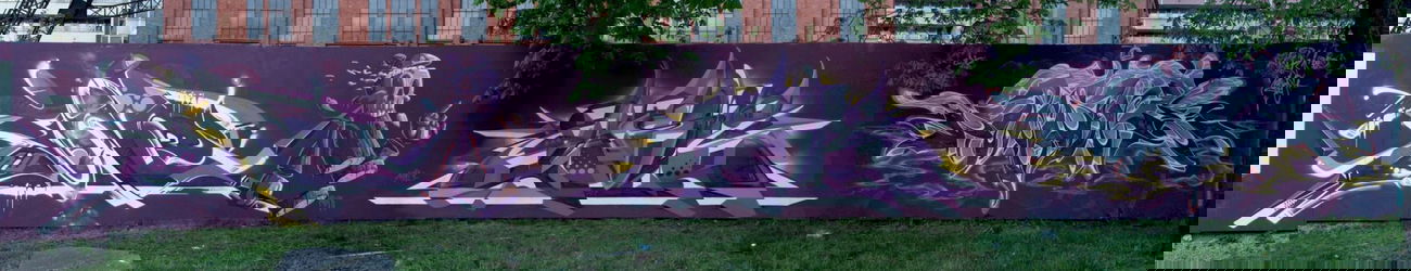 Graffiti Wall in Ostrava - Photo by malik - icekid, ekison, madkids (2015)