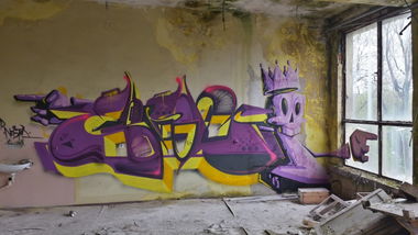 Graffiti Wall - Photo by malik - graffunk, ekison, malik (2015)