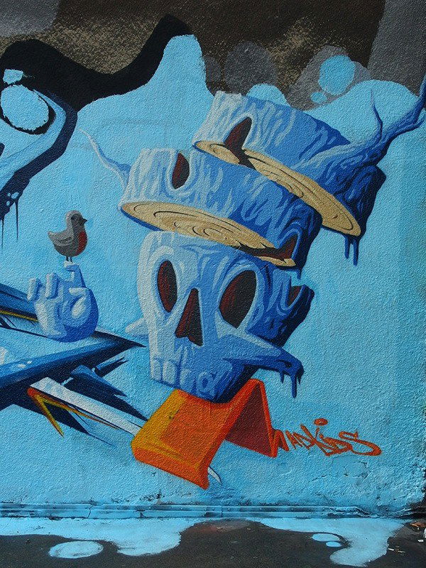 Graffiti Wall - Photo by malik - madkids, ice, malik (2015)