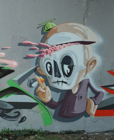 Graffiti Wall - Photo by malik - graffunk, malik, ospa (2015)