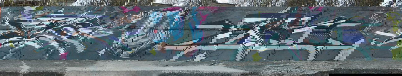 Graffiti Wall - Photo by malik - icekid, ekison, madkids (2014)