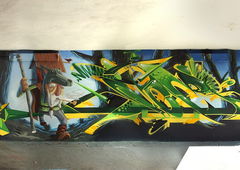 Graffiti Wall - Photo by malik - ekison, icekid, malik (2015)