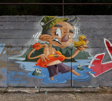 Graffiti Wall - Photo by malik - graffunk, malik, madkids (2015)