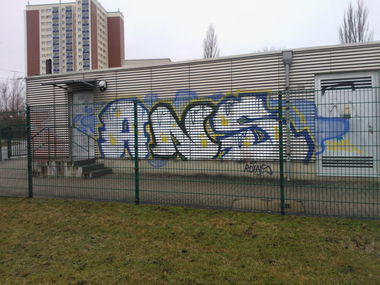 Graffiti Bombing - Photo by manta18 - ANS (2013)