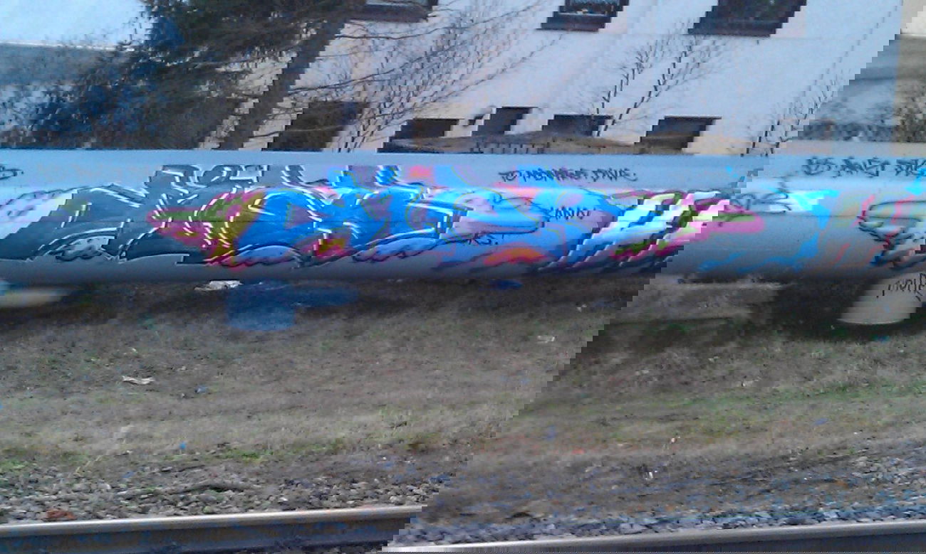 Graffiti Bombing - Photo by manta18 - DIEB (2014)