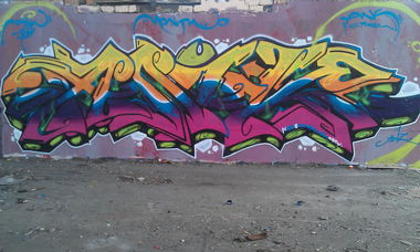 Graffiti Wall - Photo by manta18 - montwo (2014)