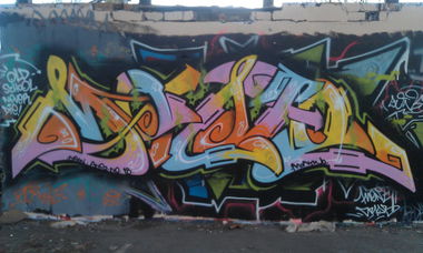 Graffiti Wall - Photo by manta18 - montwo (2014)