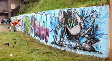 Graffiti Wall - Photo by marcobaleno - MB, true, quality (2013)
