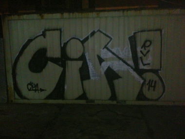 Graffiti Wall in Ni - Photo by mareCIA - Serbia-graffiti-CIA (2014)