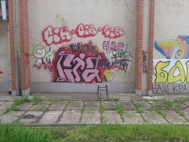 Graffiti Wall in Ni - Photo by mareCIA - Serbia-graffiti-CIA (2014)