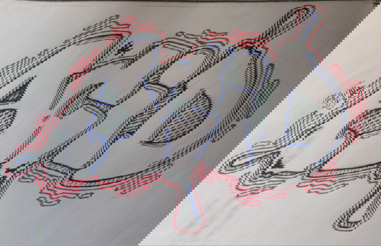 Graffiti Sketch - Photo by mareCIA - graffiti, batle (2014)