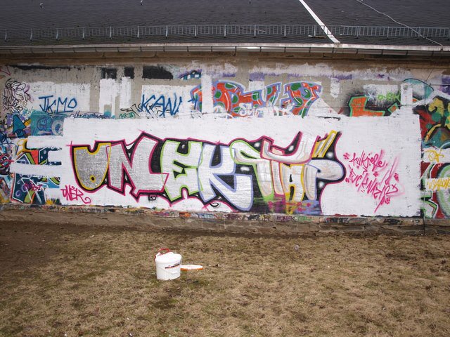 Graffiti Wall in Freiberg - Photo by mariohanna (2012)