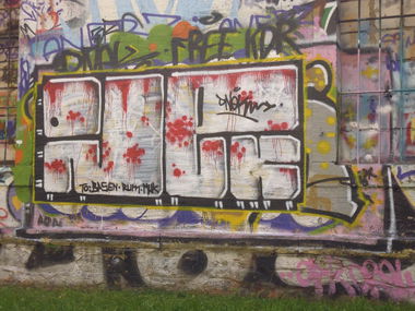 Graffiti Wall - Photo by mariohanna - onek, 2014, freiberg (2014)