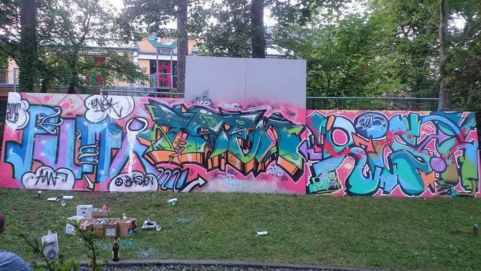 Graffiti Wall - Photo by mariohanna - punk, tsenrisk (2015)