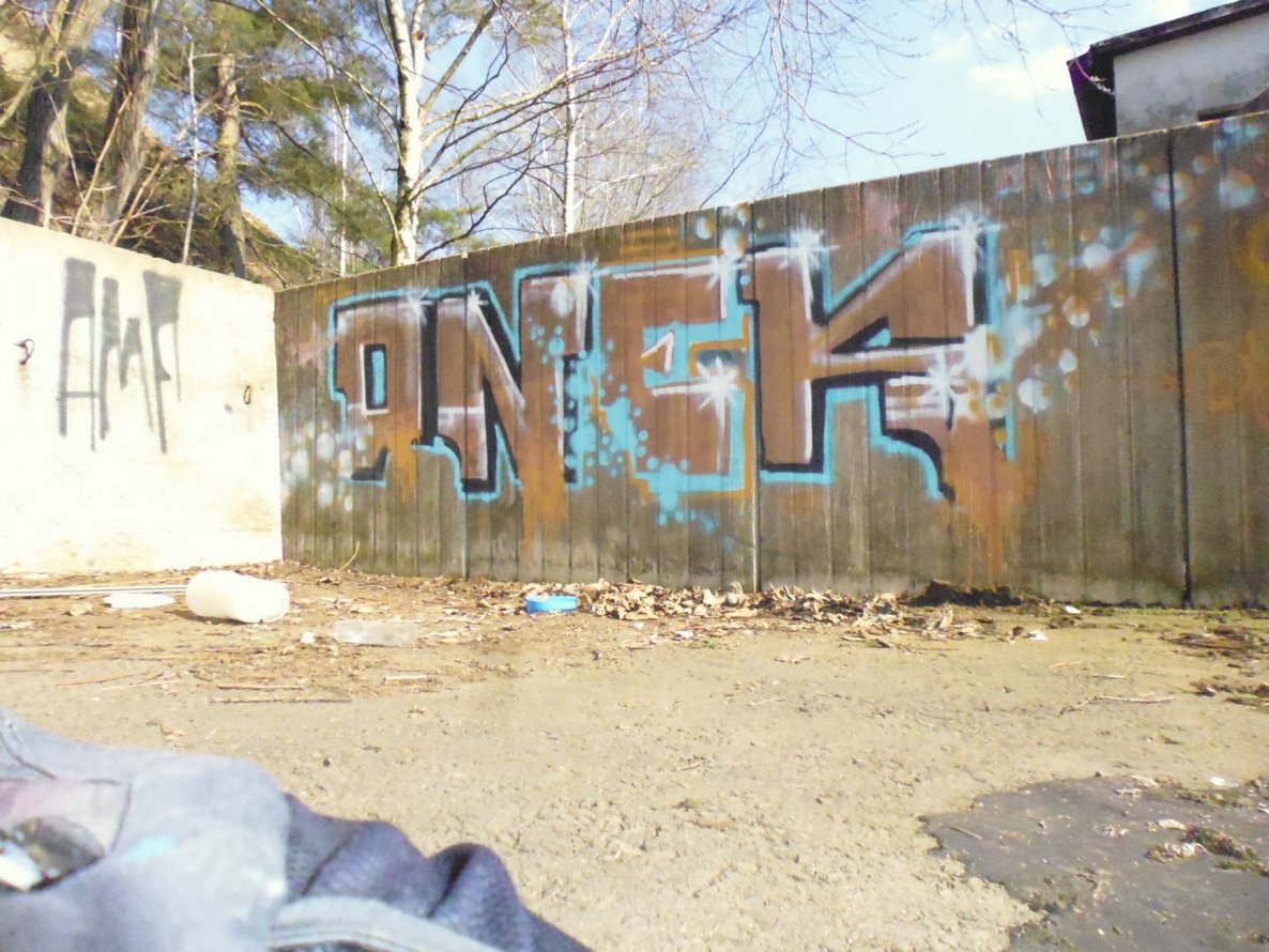 Graffiti Bombing - Photo by mariohanna - ONEK, AMF (2015)
