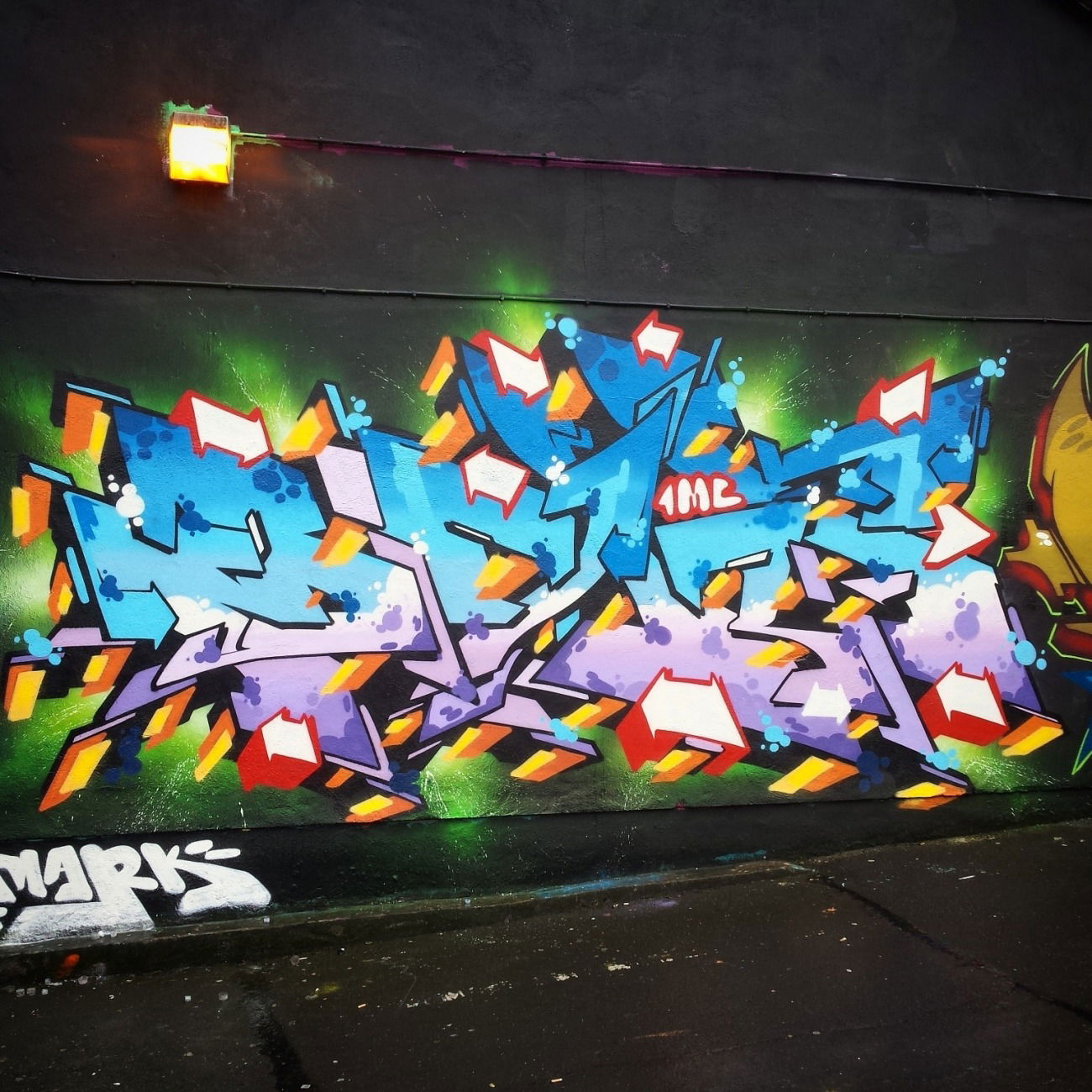 Graffiti Wall in Dublin  - Photo by mark_szo (2016)