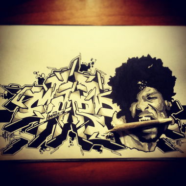 Graffiti Sketch - Photo by mark_szo (2015)