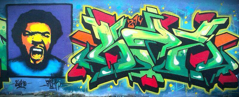 Graffiti Wall - Photo by mark_szo - SZO! (2014)