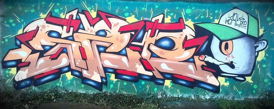 Graffiti Wall - Photo by mark_szo - szo (2014)