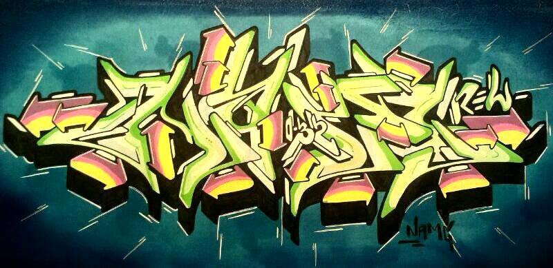 Graffiti Sketch - Photo by mark_szo - namc (2014)