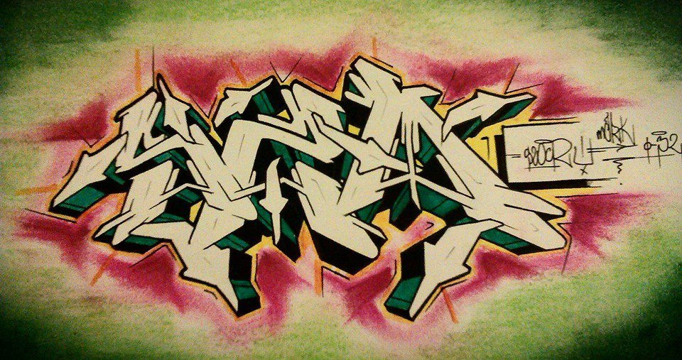 Graffiti Sketch - Photo by mark_szo - szo (2014)