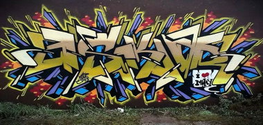 Graffiti Wall - Photo by mark_szo - OSKAR, (maRk-sZo) (2014)