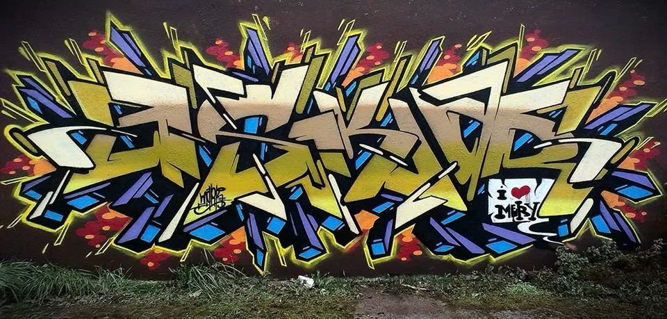 Graffiti Wall - Photo by mark_szo - OSKAR, (maRk-sZo) (2014)