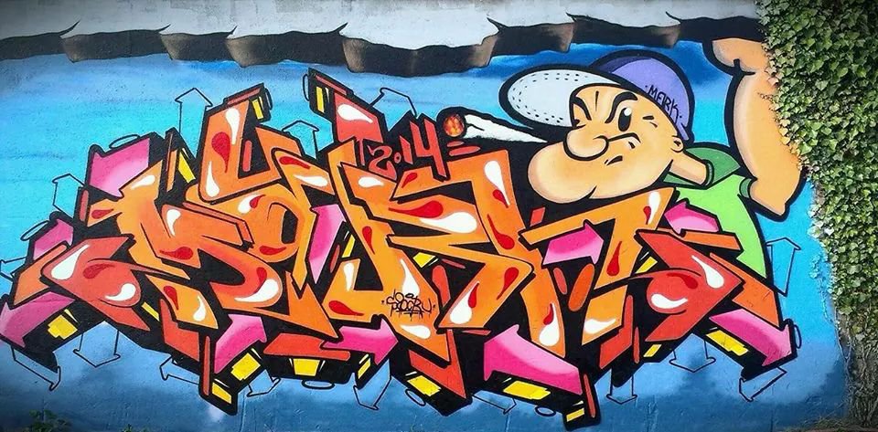 Graffiti Wall - Photo by mark_szo - mark (2014)