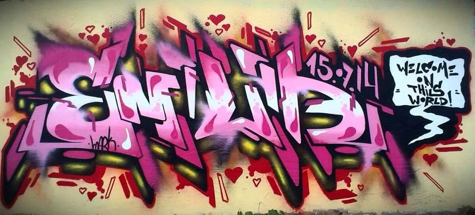 Graffiti Wall - Photo by mark_szo - EMILIA_mark (2014)