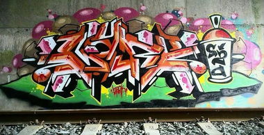 Graffiti Bombing - Photo by mark_szo - mark (2014)