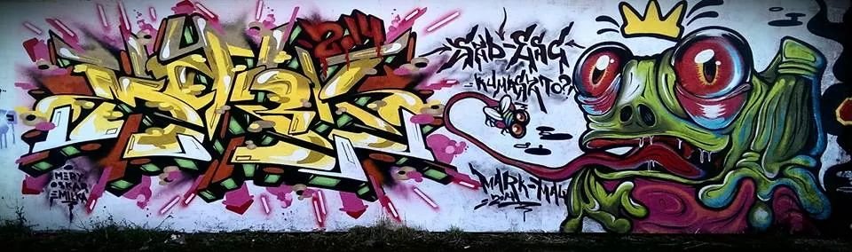 Graffiti Wall - Photo by mark_szo - MARK(SZO)-MAL(ESC) (2014)