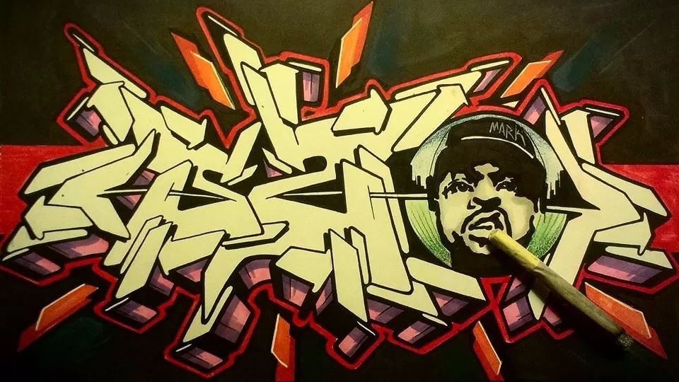 Graffiti Sketch - Photo by mark_szo - SZO_mark (2014)