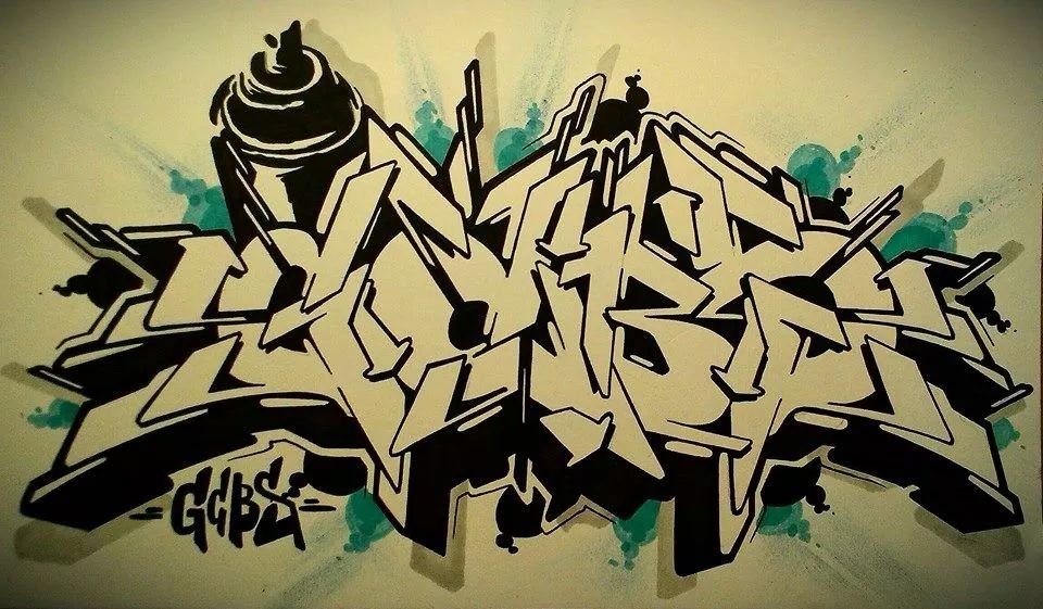 Graffiti Sketch - Photo by mark_szo (2014)