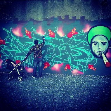 Graffiti Wall - Photo by mark_szo (2014)