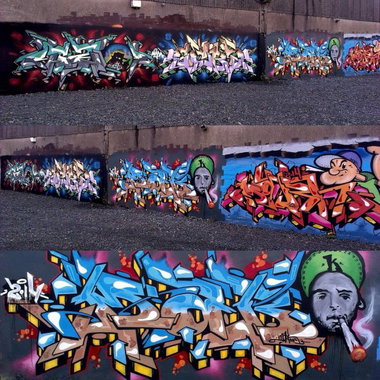 Graffiti Wall - Photo by mark_szo (2014)