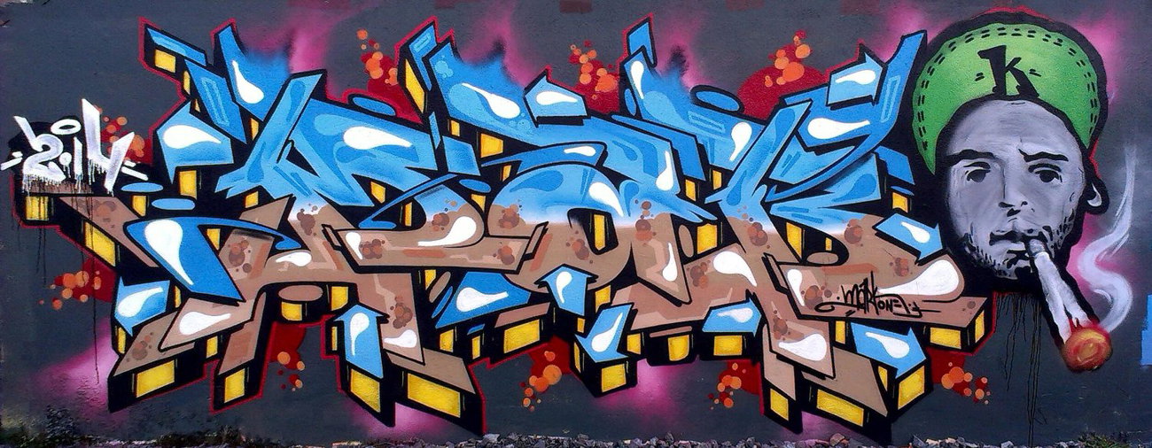 Graffiti Wall - Photo by mark_szo (2014)