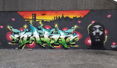 Graffiti Wall - Photo by mark_szo (2017)